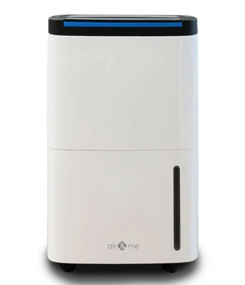 Resigilat - Dezumidificator Air and Me Rohan cu Wi-Fi  control prin aplicatie  capacitate 50 L/zi  Debit 360 mc/h  Timer  Higros