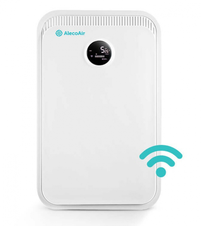 Sistem de ventilatie AlecoAir E40 Revive New cu recuperare de caldura si purificare independenta  WiFi  TRUE HEPA  Ionizare