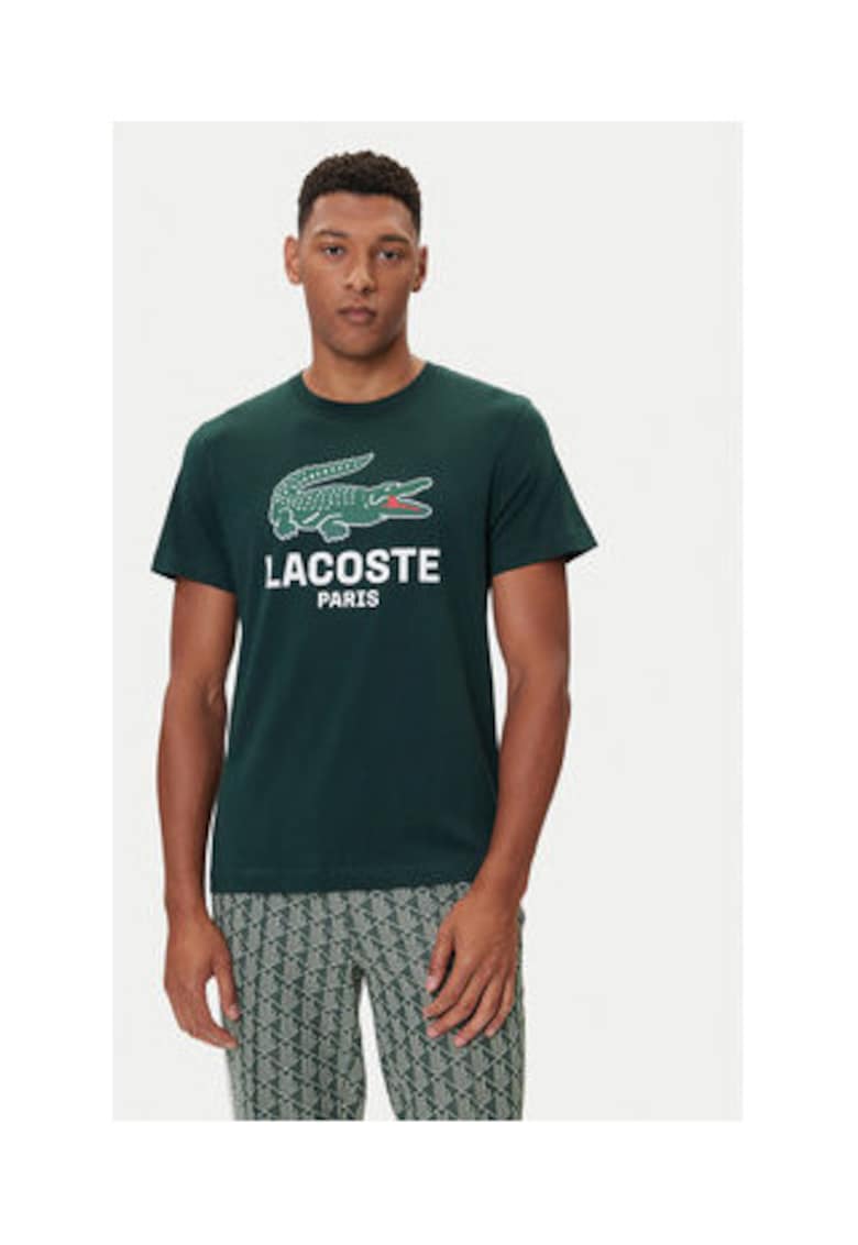 Tricou barbati -  verde - 100% bumbac -