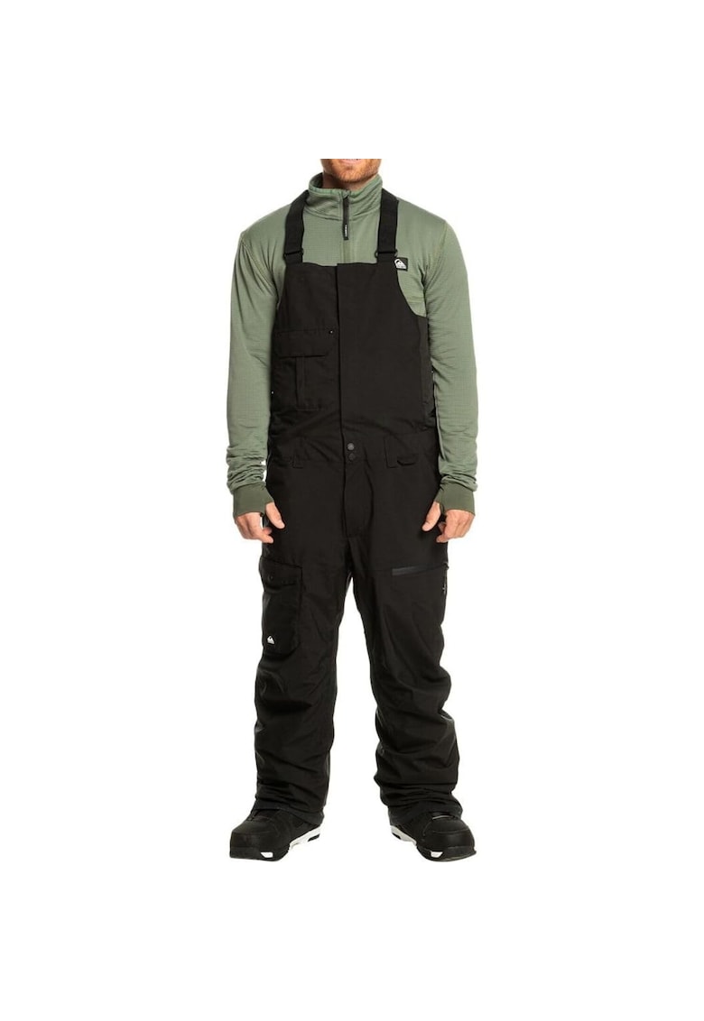 Pantaloni sport  Utility - impermeabili - negru - poliester - pentru iarna - barbati