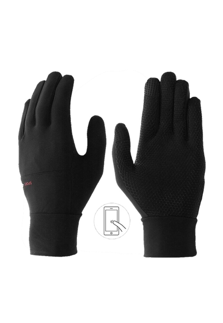 Manusi unisex  Poliester - Negru - XS INTL