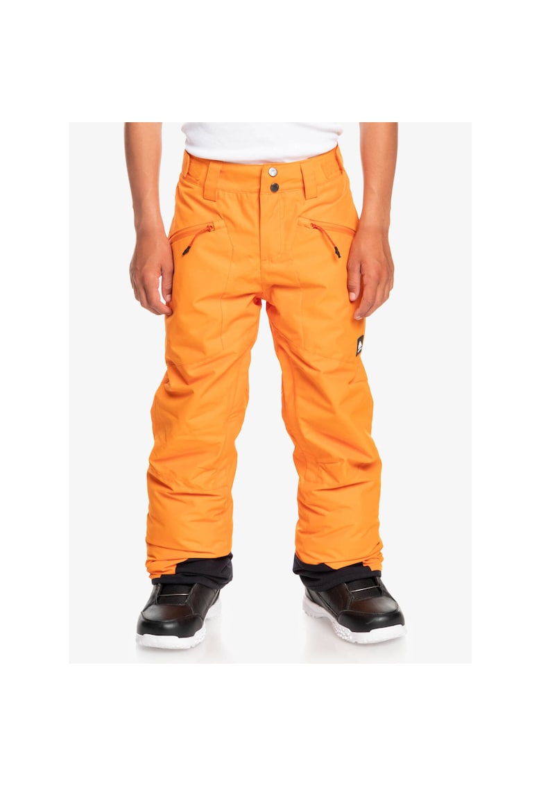 Pantaloni de schi baieti -  Poliester - 8 ani - 128 cm - Portocaliu