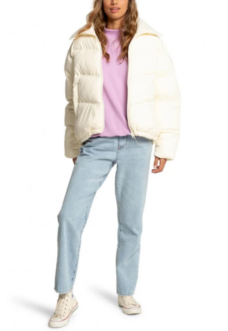 Jacheta pentru femei  Winter Paradise - Nylon - Ecru -