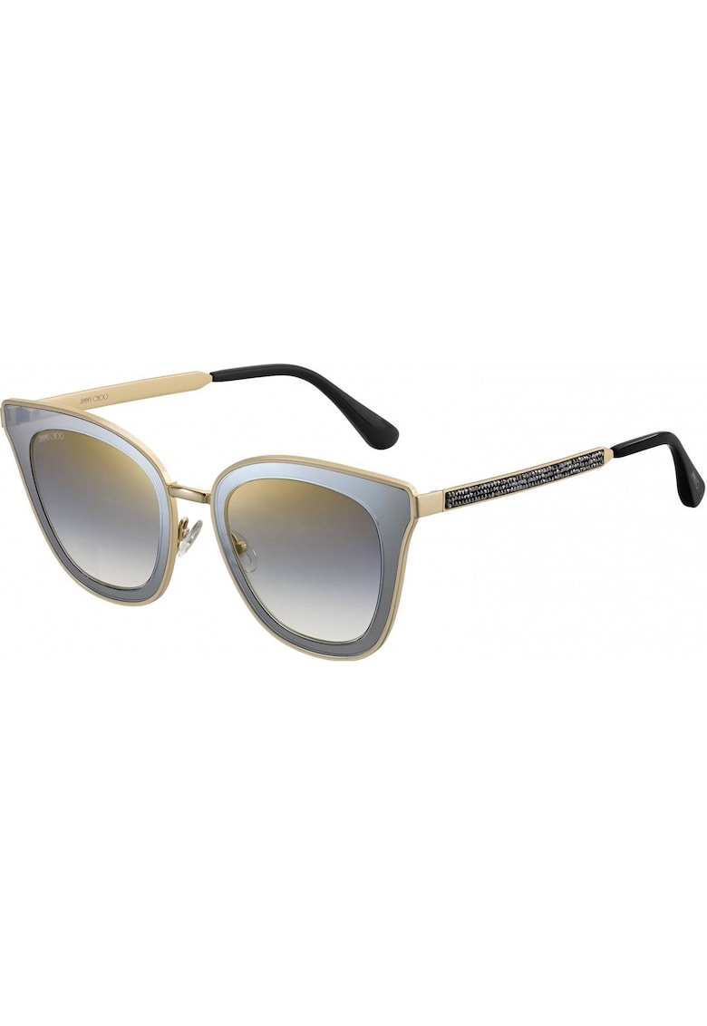Ochelari de soare dama -  49 x 23 x 145 mm - Maro/Auriu