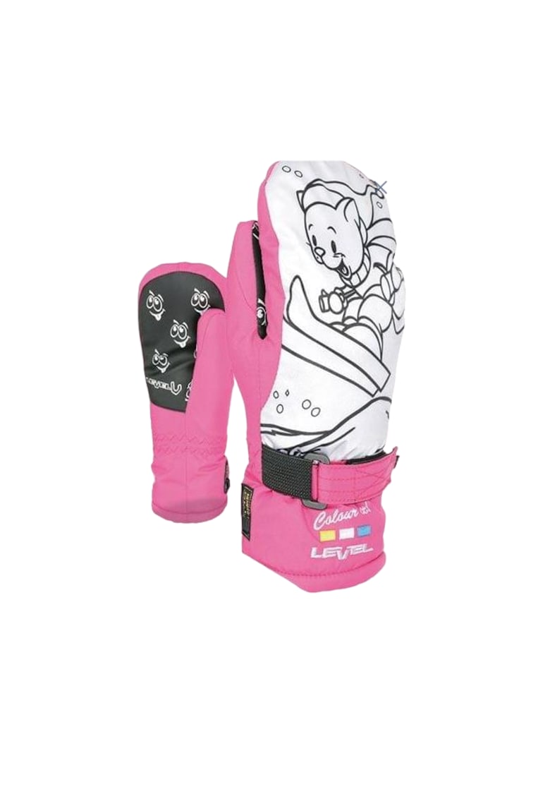 Manusi de sport pentru copii Level Pop-Art - Poliester - Rosa 146 cm