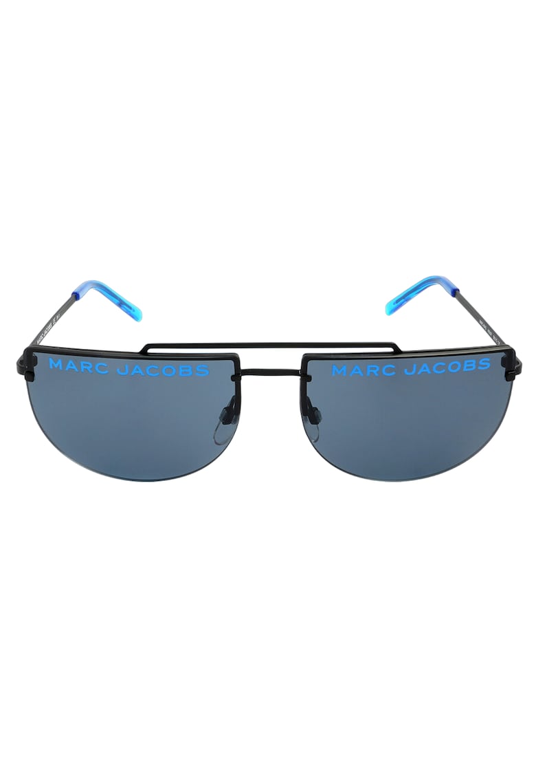 Ochelari de soare pentru barbati -  Negru/Albastru - S