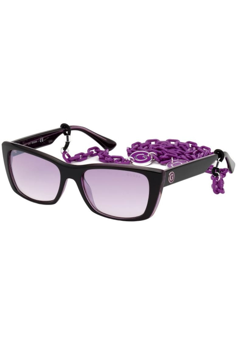 Ochelari de soare dama  GU7652 53 05Z - purpuriu/neagra