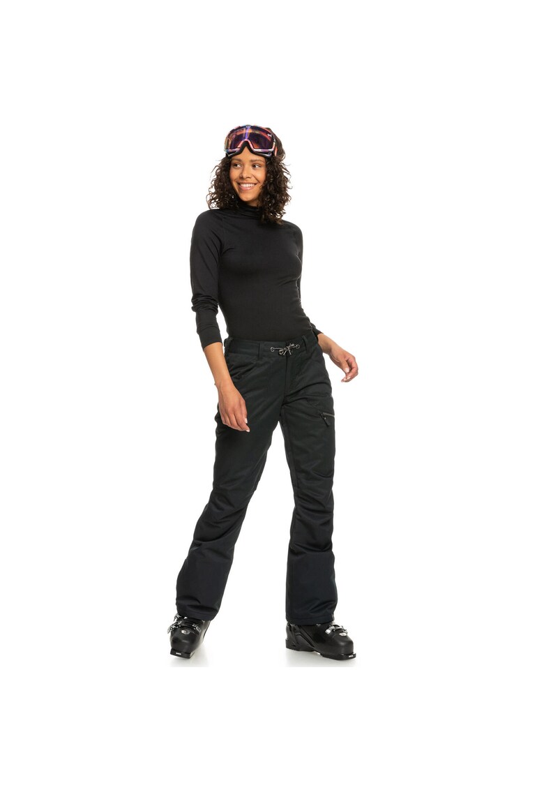 Pantaloni de ski  Poliester - Roz - Negru