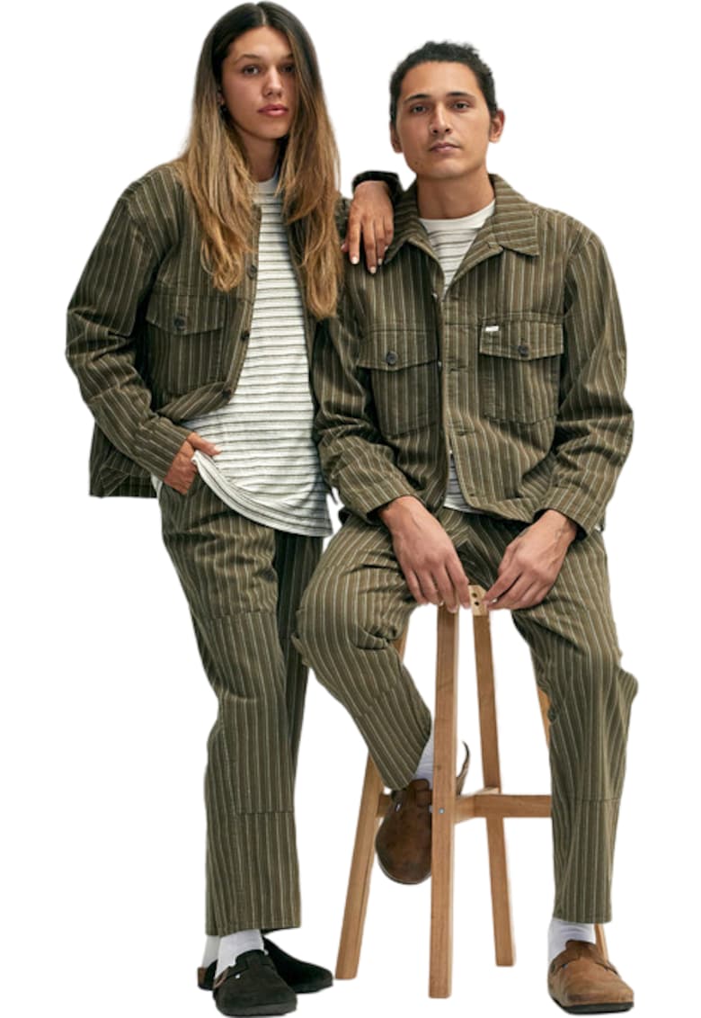 Jacheta unisex - RYCA - Bumbac - Marime M - Verde