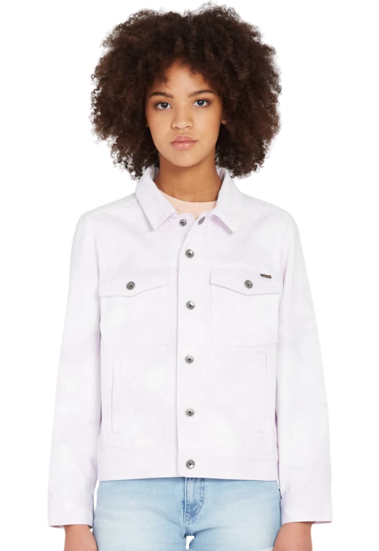 Jacheta dama Radstone -  Bumbac/Denim - Alb -