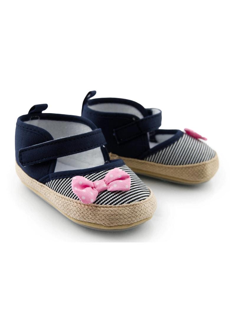 Pantofi Mary Jane cu model cu dungi -
