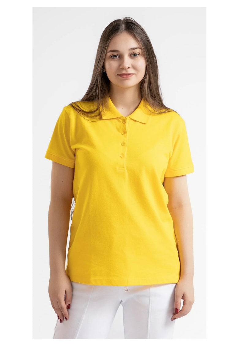 Tricou polo din bumbac pentru dame