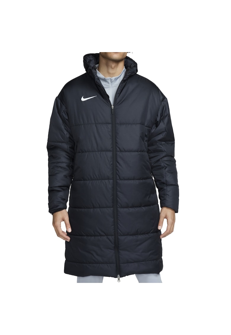 Geaca lunga pentru fotbal Therma-Fit Academy Pro - Negru