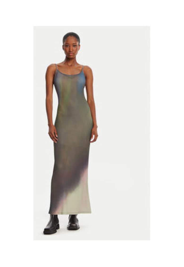 Rochie de zi Dama -  50% bumbac - 47% poliester - 3% elastan -