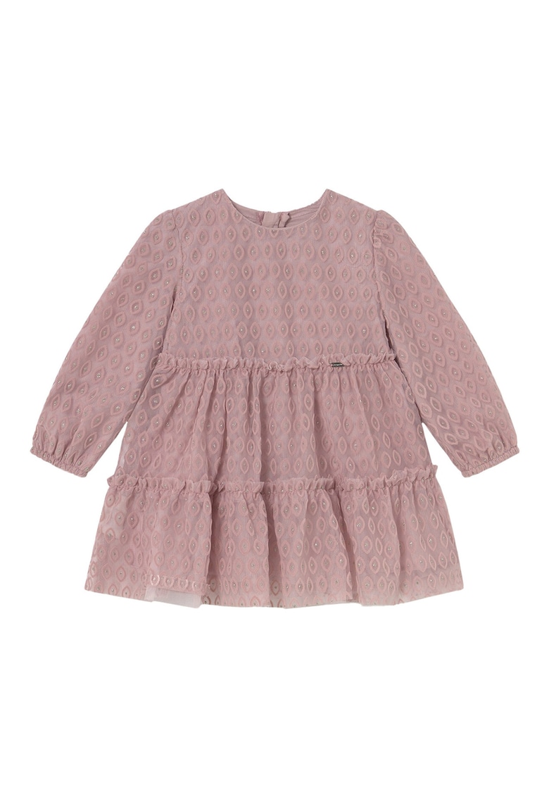 Rochie fete -  roz - 100% poliester -
