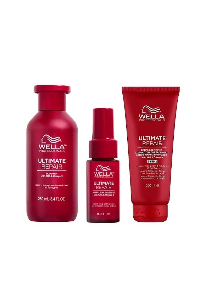 Pachet  Ultimate Repair – Sampon 250 ml + Balsam 200 ml + Tratament Miracle Hair Rescue 30 ml