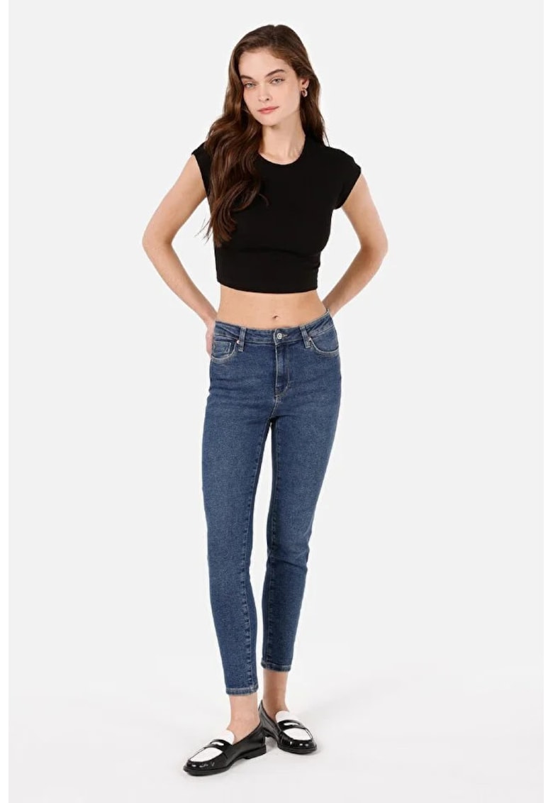 Pantaloni de dama -  skinny fit - multicolor - Multicolor