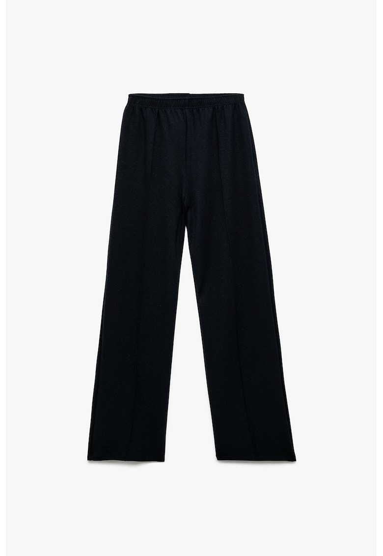 Pantaloni cu croiala ampla - Albastru ultramarin