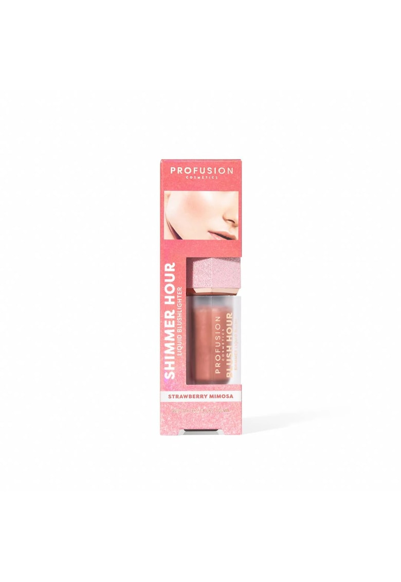 Blush iluminator lichid Shimmer Hour Blushlighter - nuanta Strawberry Mimosa -  6 ml