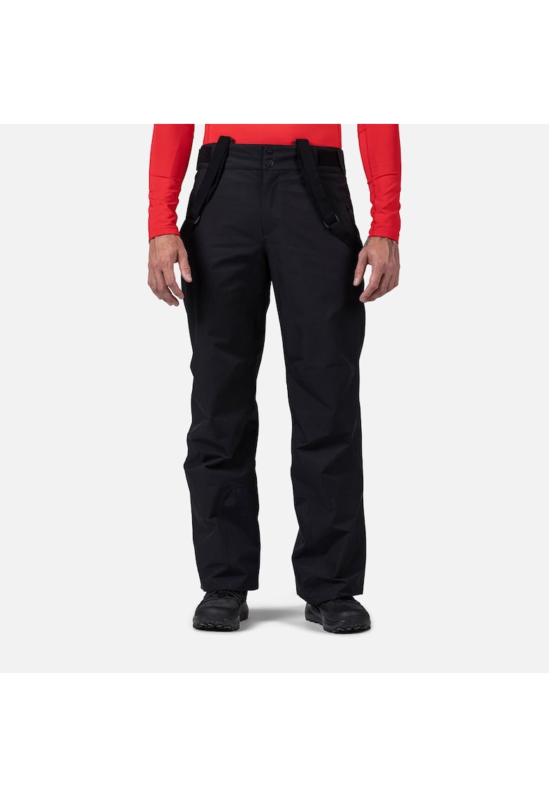 Pantaloni ski  INSULATED SKI - negru - pentru barbati - Rosu