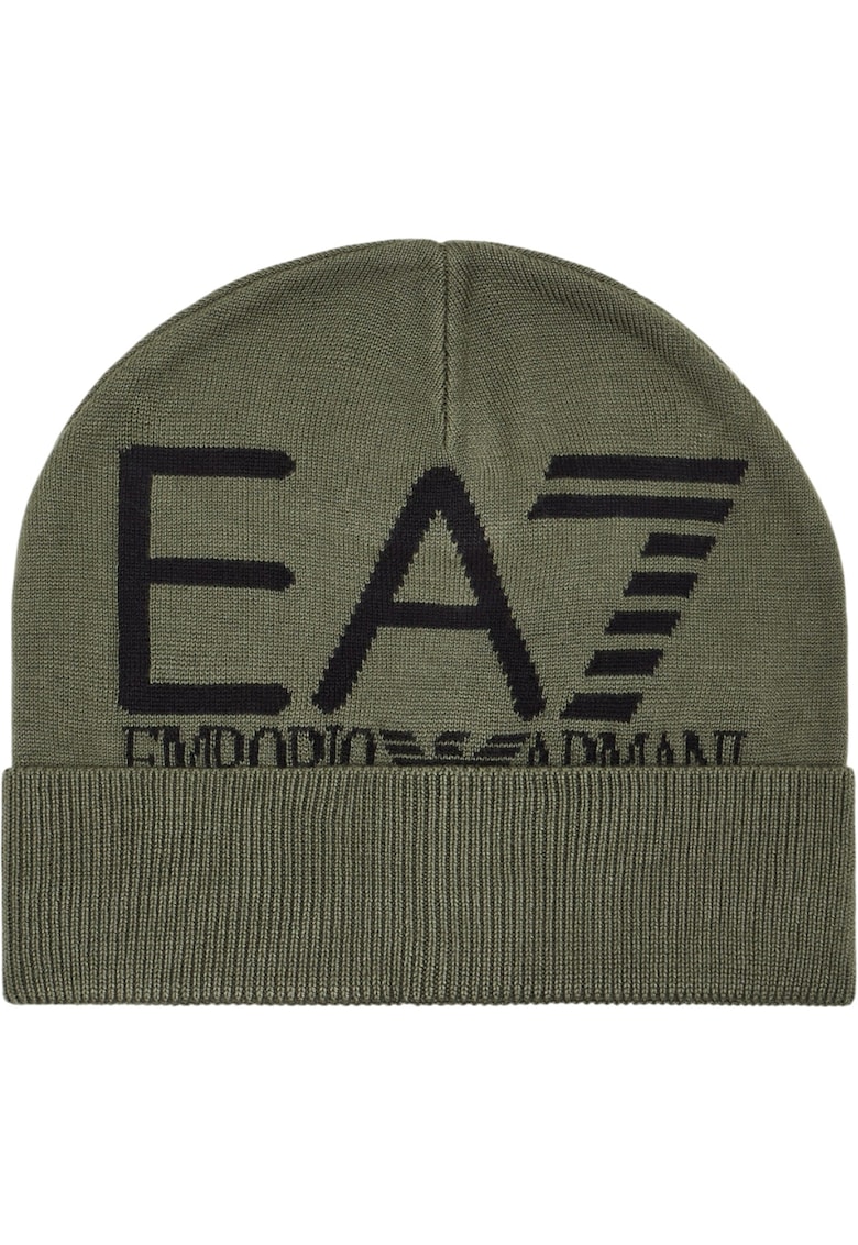 Caciula  EA7 Visibility Beanie 51437 - Verde/Negru