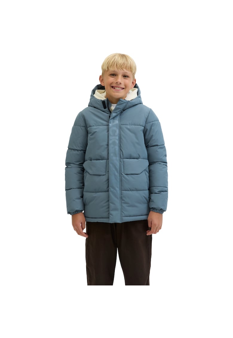 Geaca JACK &JONES Speed Puffer JNR 51594 - Albastru deschis