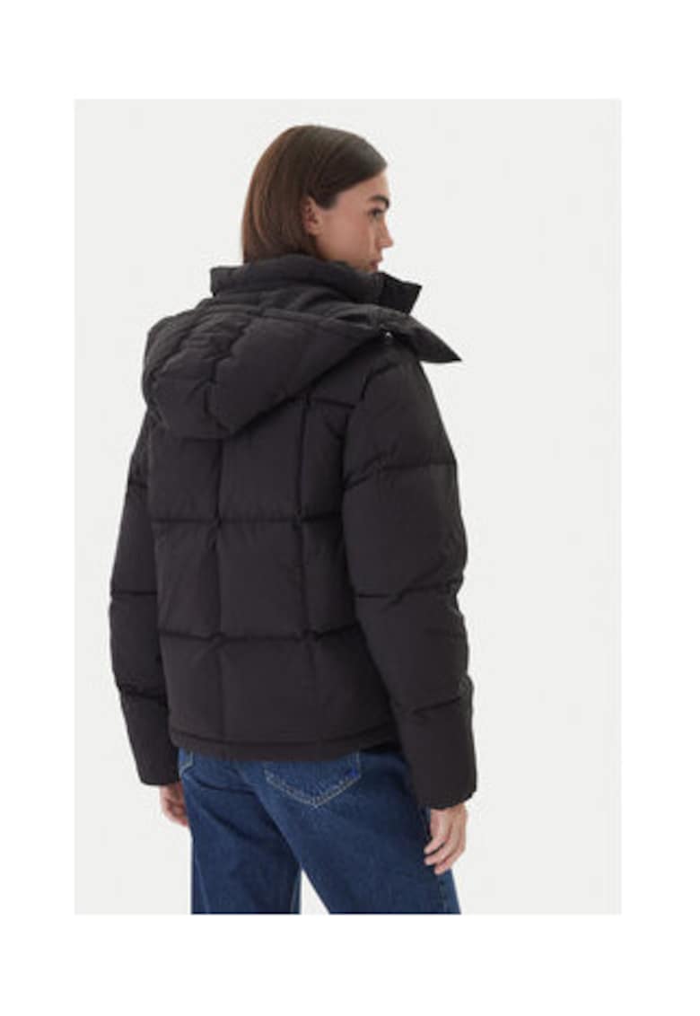 Geaca din puf Dama -  Negru - 100% poliester reciclat