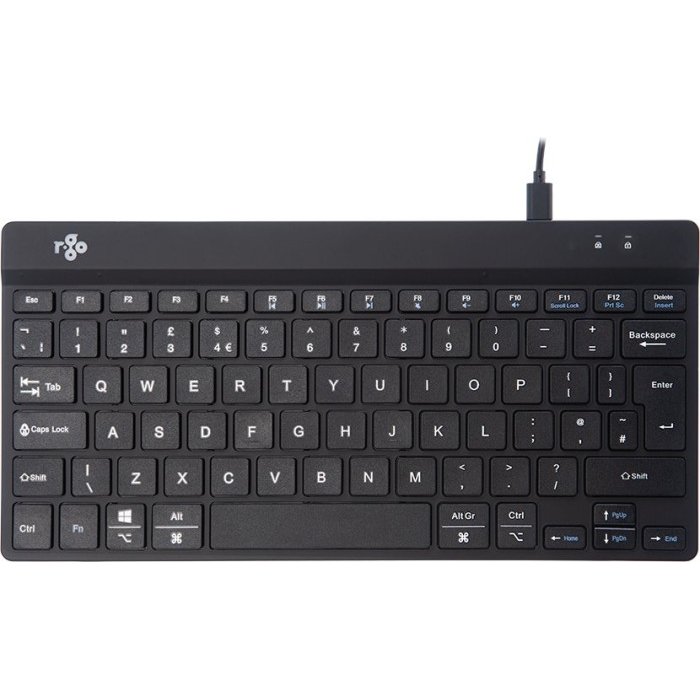 Tastatura Compact Break UK layout USB Black