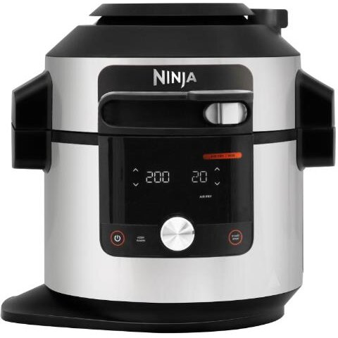Multicooker Foodi Max 14in1 OL750EU SmartLid 7.5L 1460W 14 Programe Argintiu/Negru