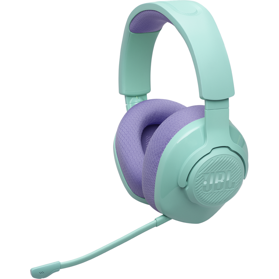 Casti Gaming Quantum 360 Wireless 2.4GHz / Bluetooth Microfon Detasabil Cyan