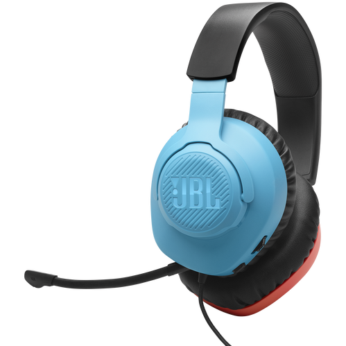 Casti Gaming cu Fir Quantum 100N Rosu/Albastru/Negru