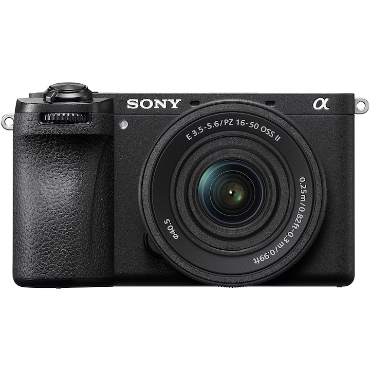 Aparat foto Mirrorless A6700 APS-C 26MP 4K AI Stabilizare 5 Axe + Obiectiv 16-50mm Negru