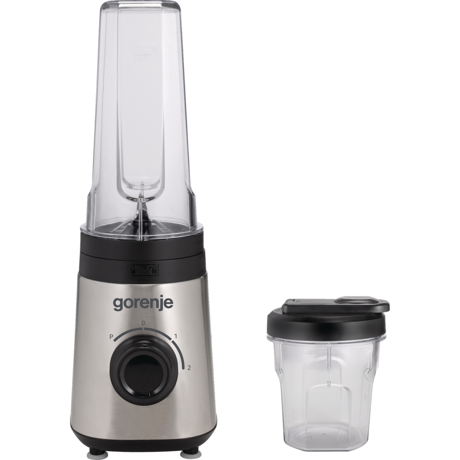 Blender Smoothie Maker BSM600E Recipient 0.6L 2 Viteze + Pulse Putere 320W Inox