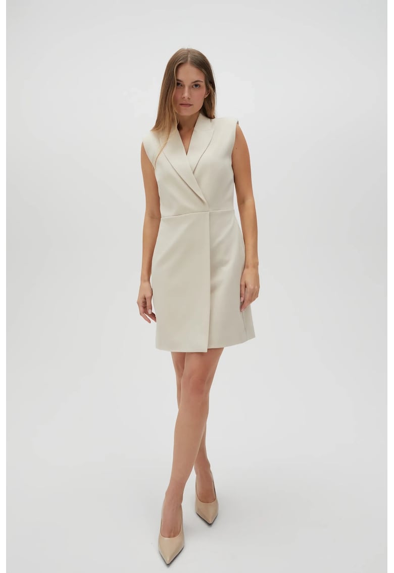 Rochie Eleganta Bej - Bej