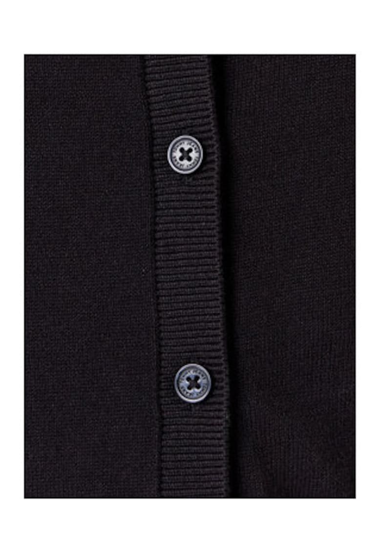 Cardigan dama - Negru - 100% bumbac - Negru