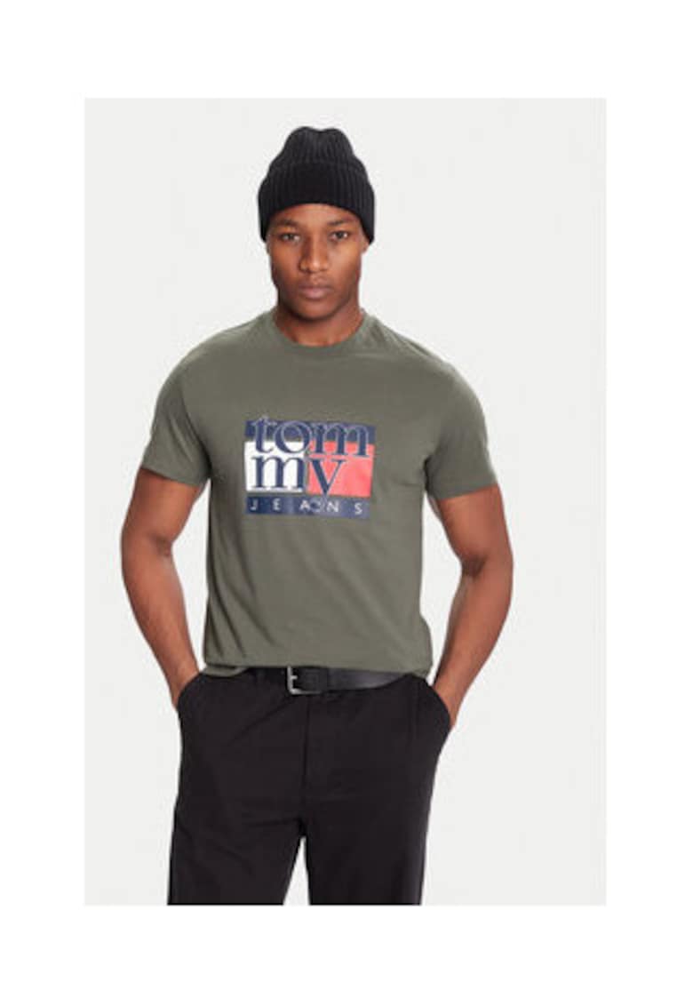 Tricou Barbati - Kaki - 100% bumbac - Kaki