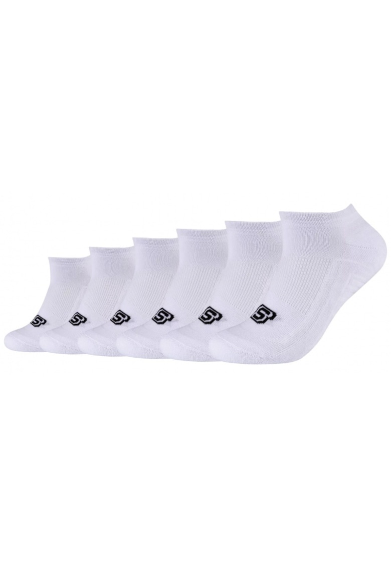 Sosete barbati Basic Cushioned - bumbac si poliamida - albe -