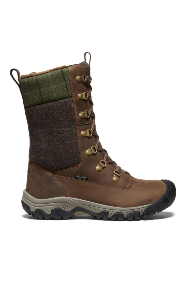 Ghete de zapada izolate pentru femei  Greta Tall Boot WP - Maro