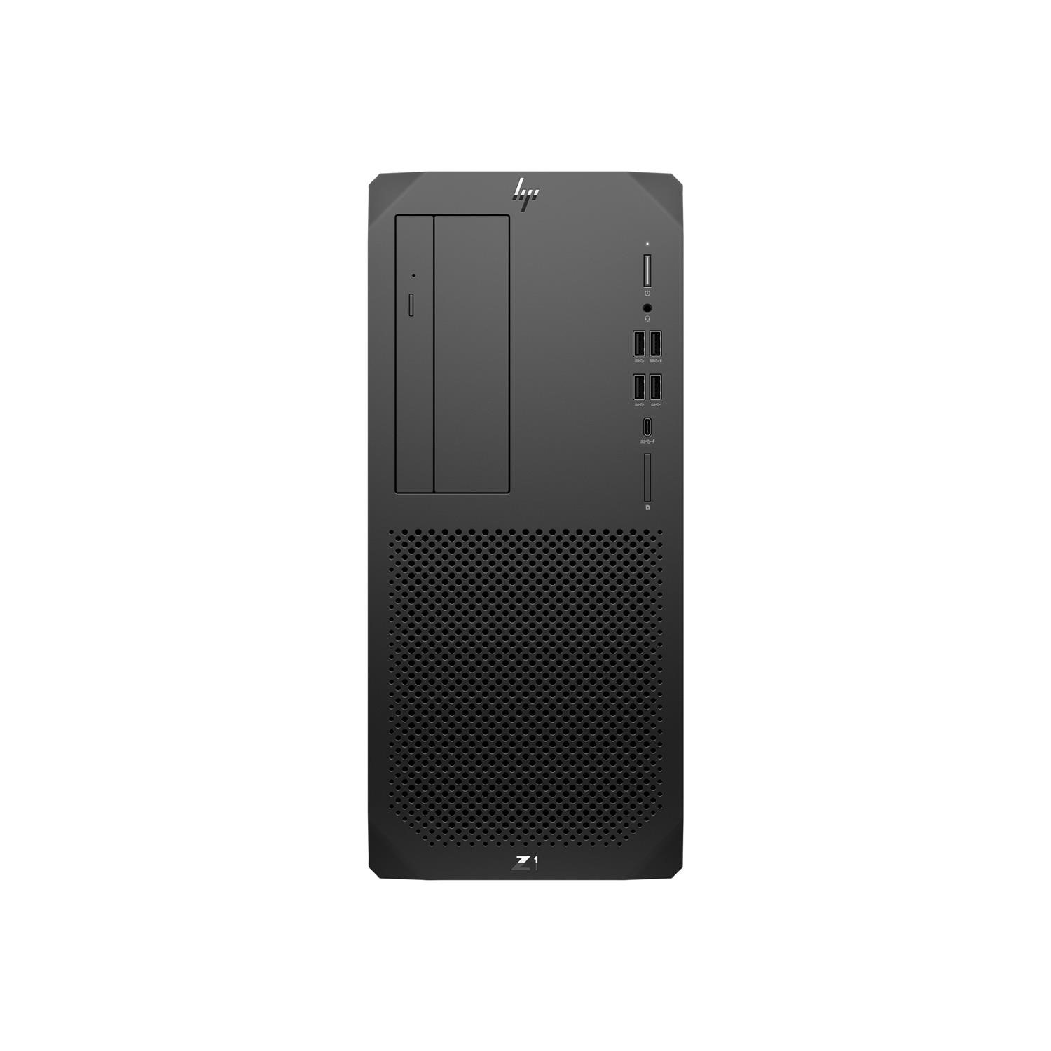 Workstation HP Z1 G6, Tower, Intel Core i7 10700 2.9 GHz up to 4.8 GHz; 128 GB DDR4; 2 TB SSD M.2 NVMe NOU; Placa Video Noua nVidia GeForce RTX 3050, 6 GB GDDR6; Raid Controller Integrat; Windows 11 Pro; 3 Ani Garantie, Premium, Refurbished