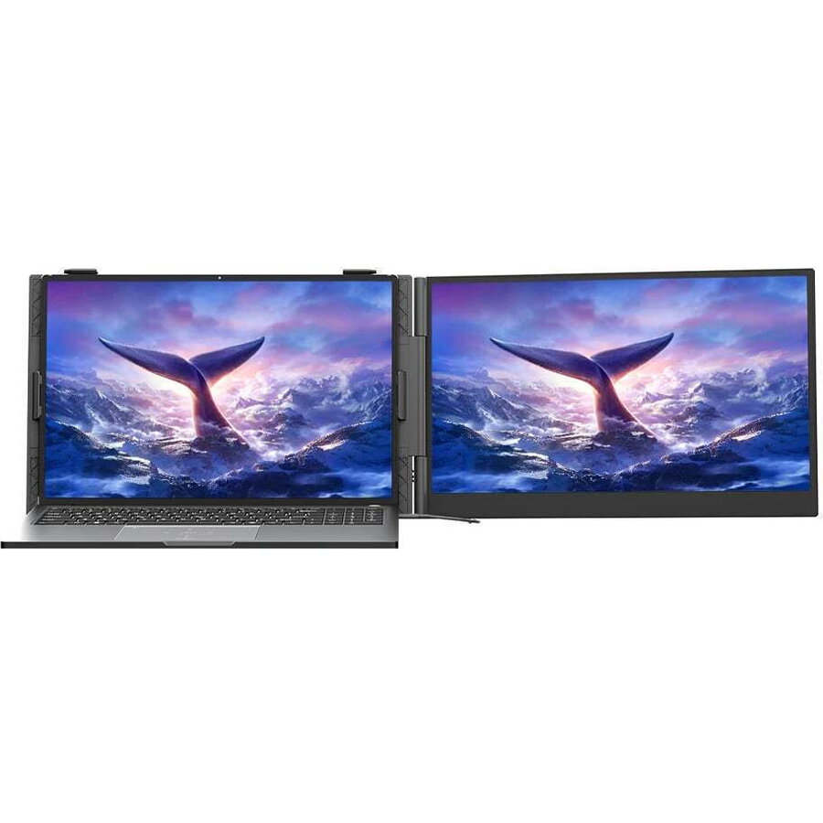 Monitor Extensibil pentru Laptop SCM6 IPS 14Inch FHD 60Hz Difuzor Integrat Gri