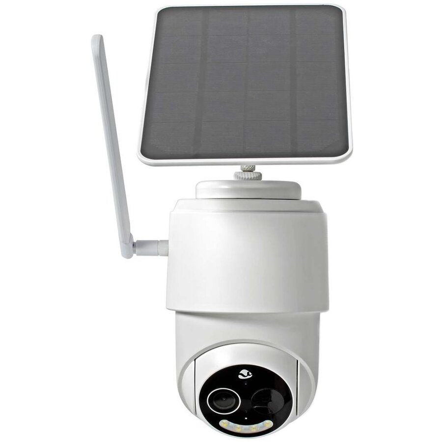 Camera de Supraveghere pentru Exterior SIMCBO50WT 4G LTE 2MP Full HD 1080p Senzor Miscare Night Vision Functie Pan/Tilt IP65 Alb