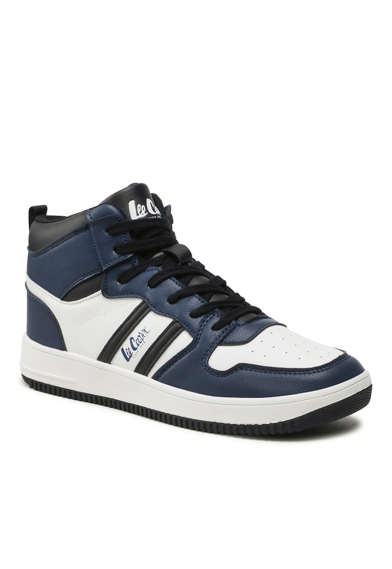 Pantofi barbati -  301272472 - Piele ecologica - Albastru marin -