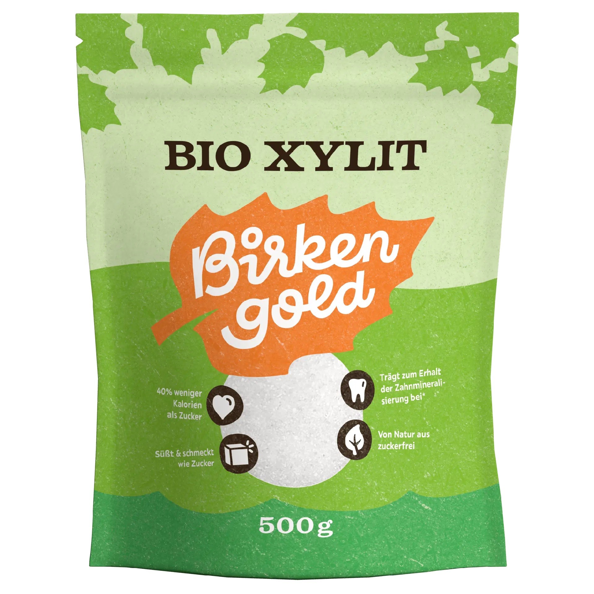 Indulcitor 100% xylitol bio, 500g Birkengold