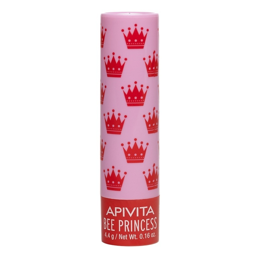 Balsam de buze pentru copii Bee Princess cu miere și caise, 4,4 g, Apivita