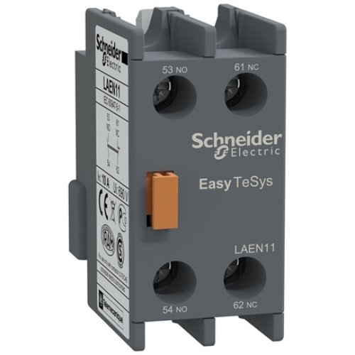 Bloc de Contacte Auxiliare Easy TeSys Schneider LAEN11, 1NO + 1NC, Montaj Frontal