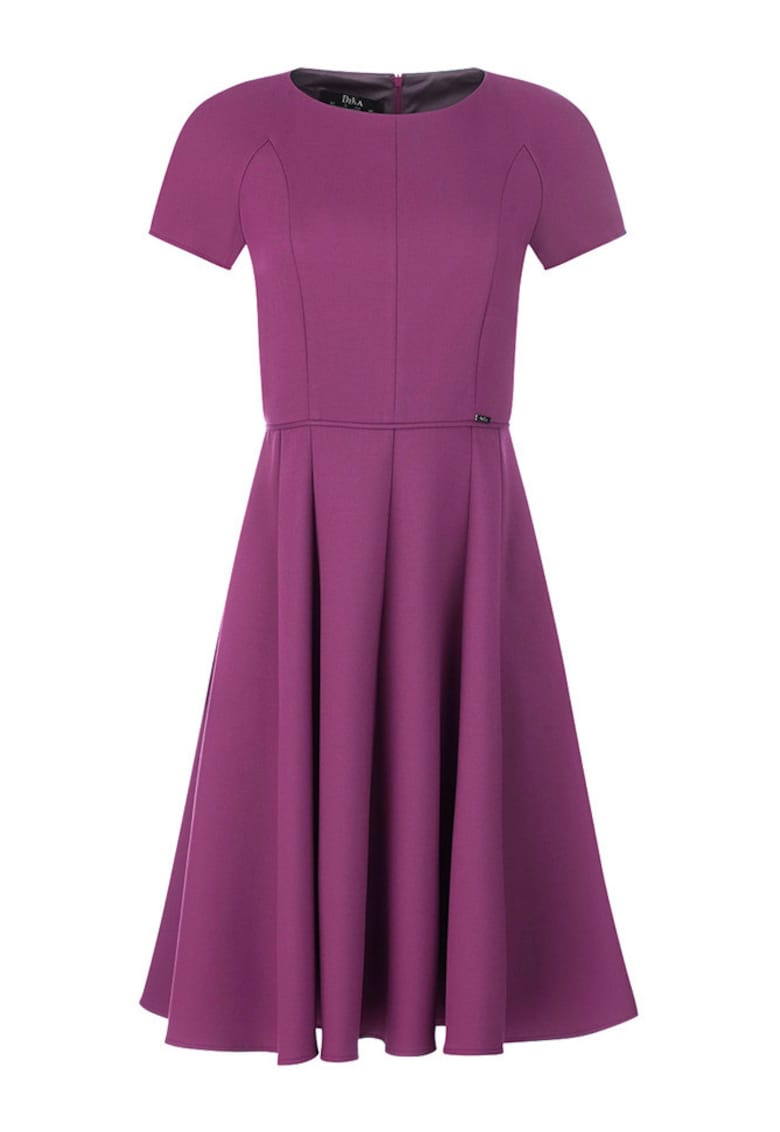 Rochie evazata cu decolteu rotund - 3XL