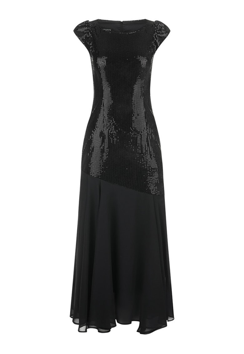 Rochie lunga cu paiete