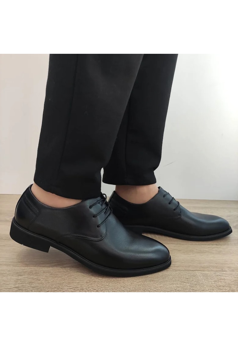 Pantofi Casual Big Barbati  81138T Negri - Negru - Negru