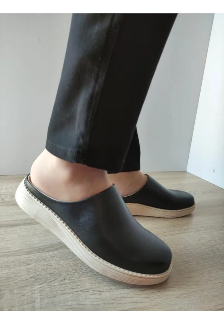 Saboti Casual Barbati  Y250 Negri - Negru - Negru