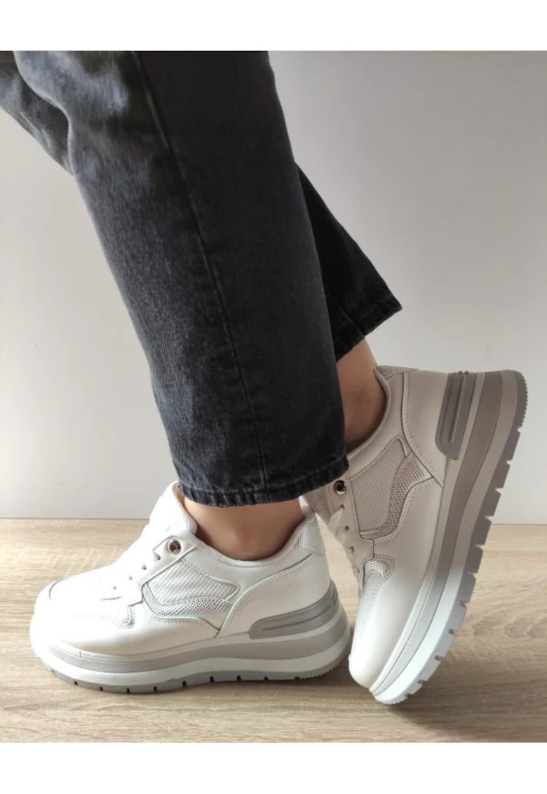 Pantofi Casual Dama  Wsc250521-2 Albi - Alb - Alb